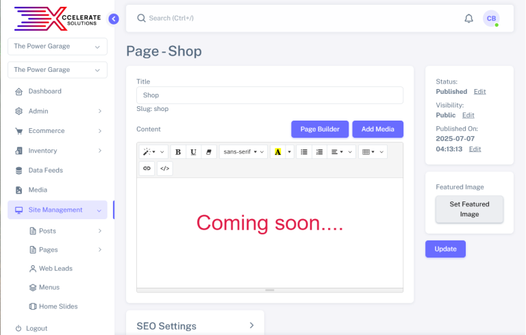 Page Builder