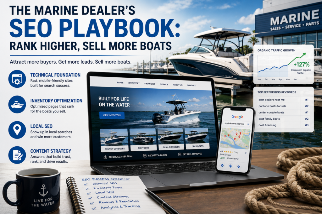 Marine Dealership SEO